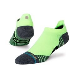 Stance Ultra Tab No Show Socks in Neon Green