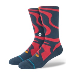 Stance Upside Casual Socks in Red