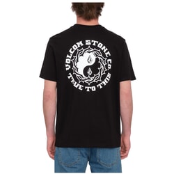 Volcom Counterbalance Short Sleeve T-Shirt in Black