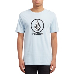 Volcom Crisp Stone Short Sleeve T-Shirt in Arctic Blue