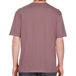Volcom Crisp Stone Short Sleeve T-Shirt in Bordeaux Brown