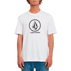 Volcom Crisp Stone Short Sleeve T-Shirt in White