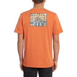 Volcom Daybreak Short Sleeve T-Shirt in Burnt Orange