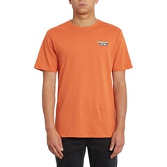 Volcom Daybreak Short Sleeve T-Shirt in Burnt Orange
