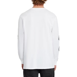 Volcom Deadly Stone Long Sleeve T-Shirt in White