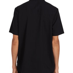 Volcom Everett Oxford Short Sleeve Shirt in New Black
