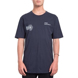 Volcom Free Short Sleeve T-Shirt in Navy 