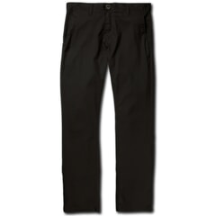 Volcom Frickin Modern Stretch Chino Trousers in Black