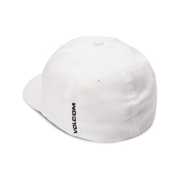 Volcom Full Stone Flexfit Curved Peak Cap in White