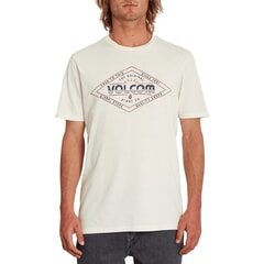 Volcom Hikendo Short Sleeve T-Shirt in Off White