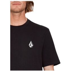 Volcom Iconic Stone Short Sleeve T-Shirt in Black