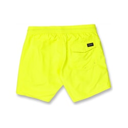 Volcom Lido Solid Trunk 16 Elasticated Boardshorts in Limeade