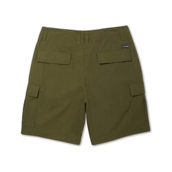 Volcom March Cargo Shorts in Military