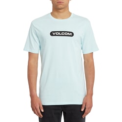 Volcom New Euro Short Sleeve T-Shirt in Resin Blue