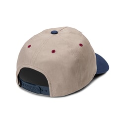 Volcom Ray Stone Adjustable Curved Peak Cap in Tower Grey