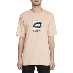 Volcom Reacher Short Sleeve T-Shirt in Reef Pink