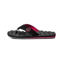 Volcom Recliner Jack Robinson Sandals in Ribbon Red