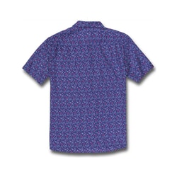 Volcom Rickshaw Short Sleeve Shirt in Blueprint