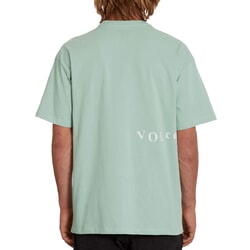 Volcom Scratched Stone Short Sleeve T-Shirt in Lichen Green