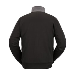 Volcom She Crew Fleece Sweatshirt in Black
