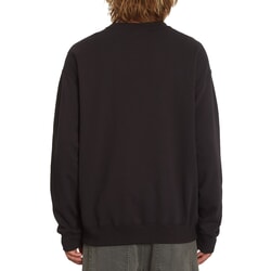 Volcom Single Stone Crew Sweatshirt in Black
