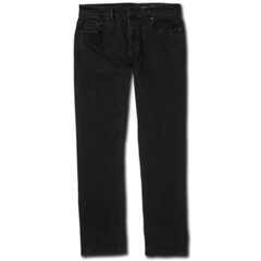 Volcom Solver Denim Jeans in Black Out for men