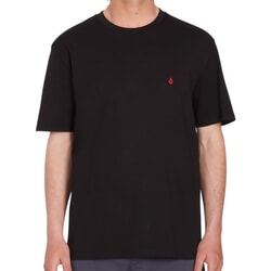 Volcom Stone Blanks Short Sleeve T-Shirt in Black for men