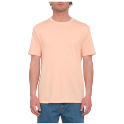 Volcom Stone Blanks Short Sleeve T-Shirt in Salmon