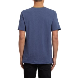 Volcom Threezy Pocket Short Sleeve T-Shirt in Deep Blue