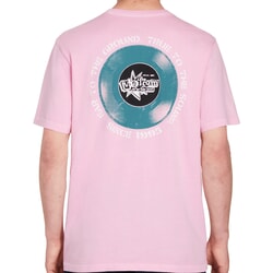 Volcom V Entertainment LP Short Sleeve T-Shirt in Reef Pink for men