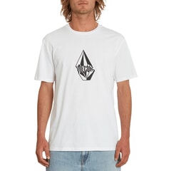 Volcom Volturb Short Sleeve T-Shirt in White