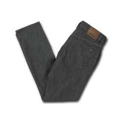 Volcom Vorta Denim Jeans in Dark Grey