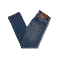 Volcom Vorta Denim Jeans in Middle Broken Blue