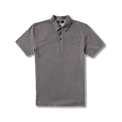 Volcom Wowzer Short Sleeve Polo Shirt in Stealth