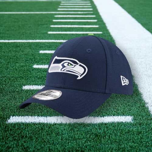 New Era Seattle Seahawks NFL The League 9FORTY Curved Peak Cap