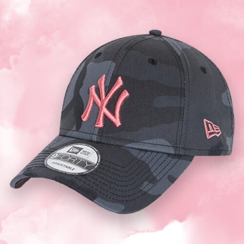 New Era New York Yankees 9Forty Cap in Midnight Camo