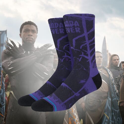 Stance Yibambe Marvel Black Panther Crew Socks