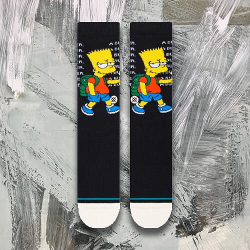 Stance Troubled The Simpsons Casual Socks