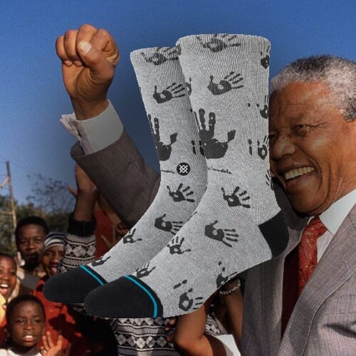 Stance House Of Mandela Crew Socks
