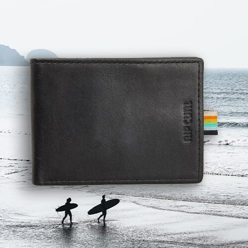 Rip Curl Surf Revival RFID Slim Leather Wallet